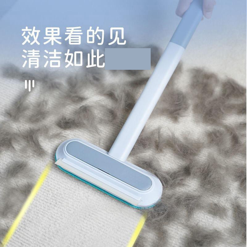 12591770.【2件装】多功能猫毛刷毛器宠物猫咪刮毛器粘毛器去狗毛清理器除地毯床毛发