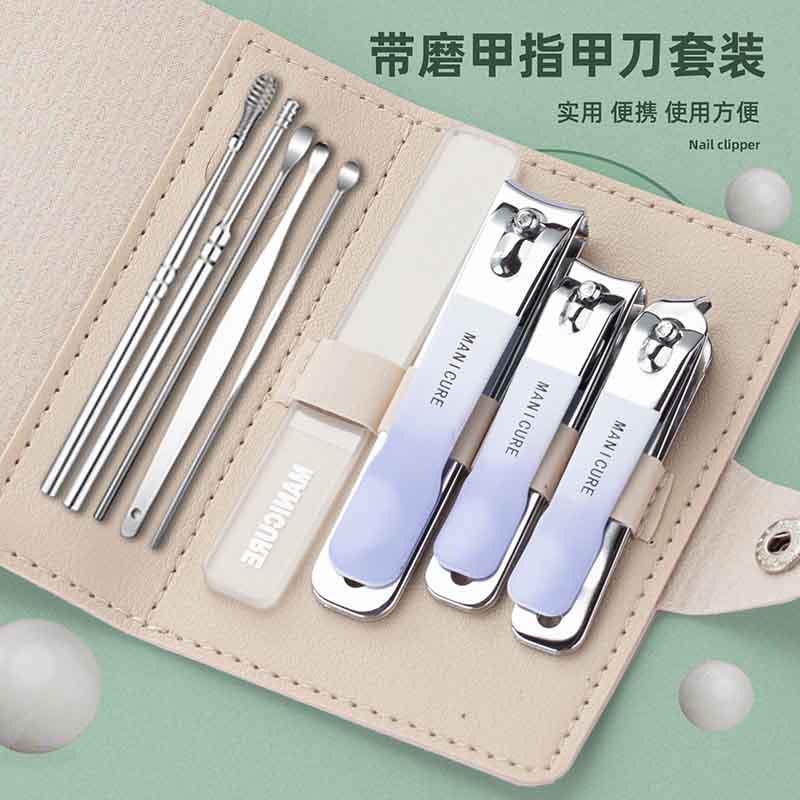 12590210.指甲钳套装美甲小工具   指甲修剪工具指甲剪带磨甲指甲刀剪质量好全套小工具
