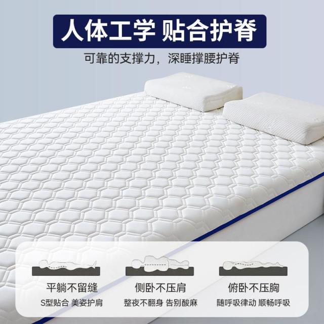 12591551.床垫家用卧室海绵软垫褥子宿舍租房专用床褥垫铺底单人床