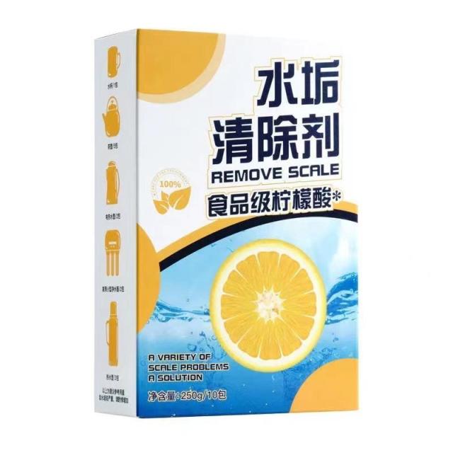 13422915.柠檬酸除垢剂25g装水垢茶垢家用清洁除垢剂支持
