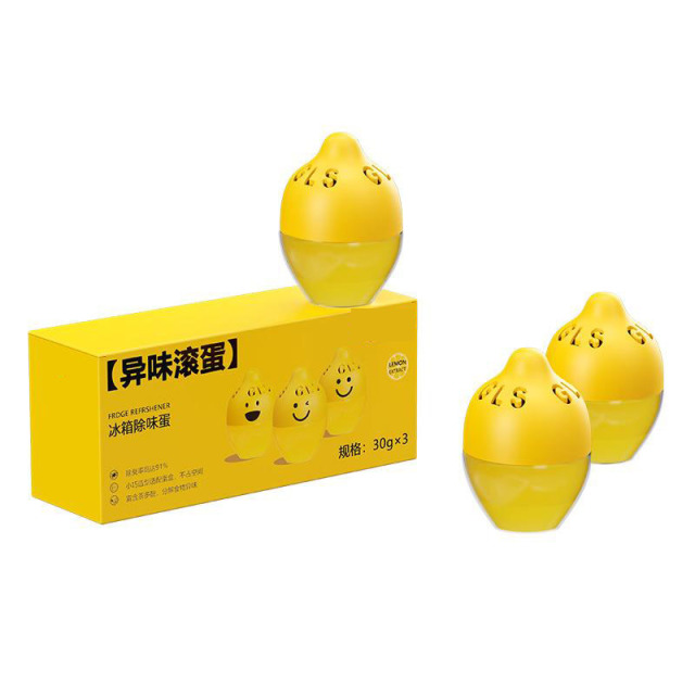 13422056.冰箱除味剂去异味家用净化吸味净味专用冰柜除味盒清新除臭蛋