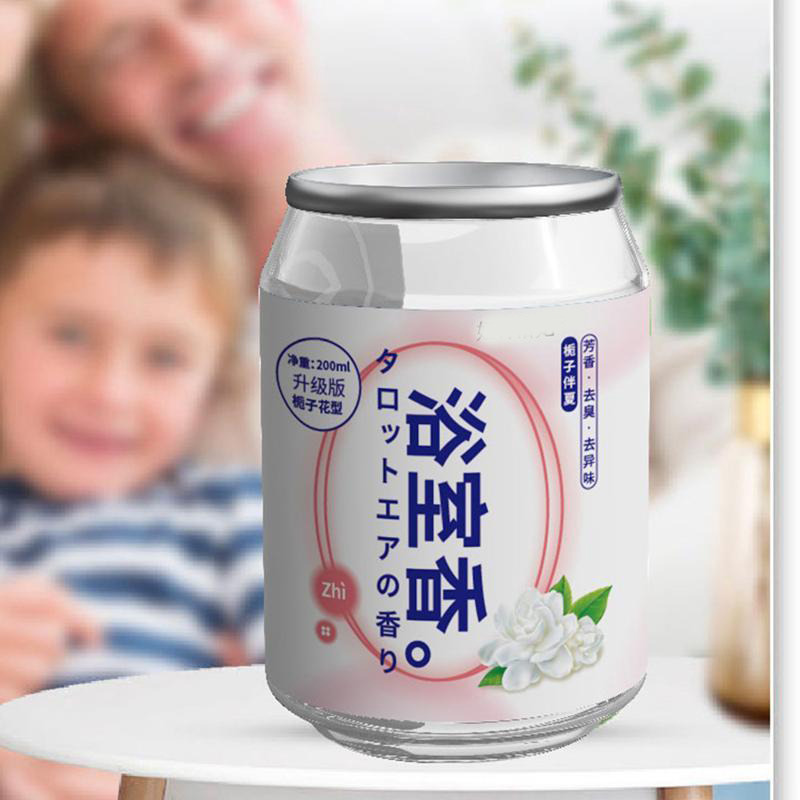 13423881.【5件装 】可乐罐香薰厕所持久散香空气清新剂果冻香氛除臭去味剂卧室卫生间