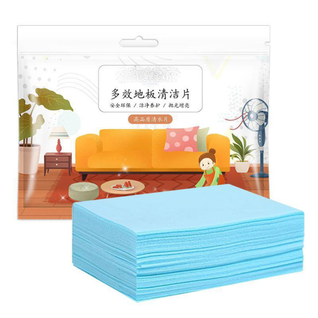 13424503.【10件装】多效地板清洁片袋装清香型瓷砖地板清洁剂去污除垢拖清潔片家用