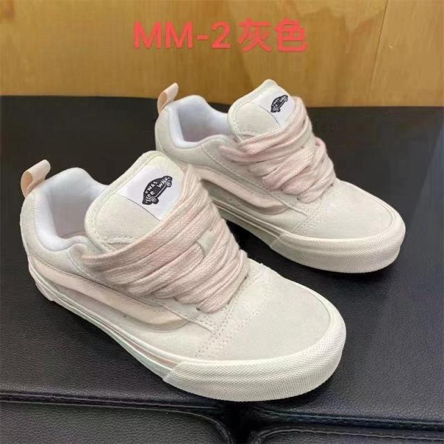 12178820.黑武士学院风板鞋美式街头酷酷休闲百搭复古胖胖面包鞋休闲鞋