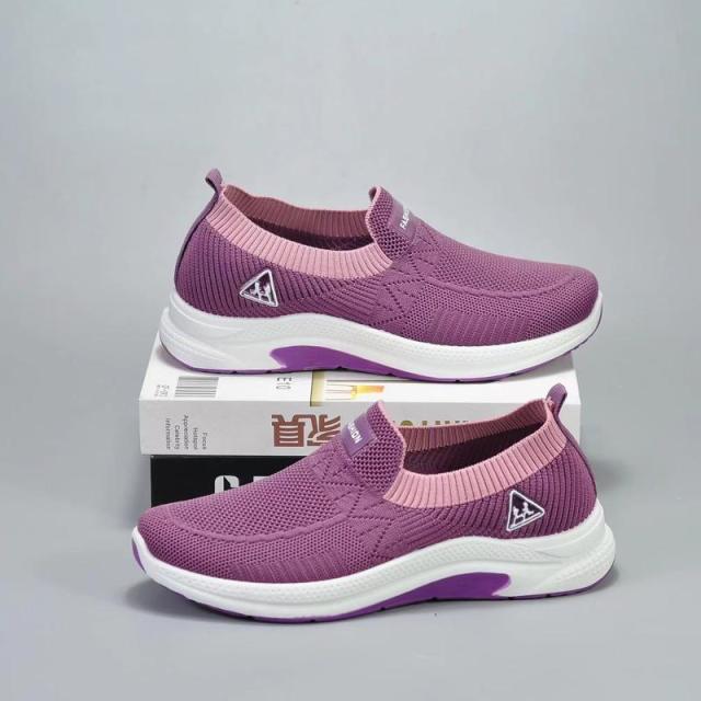 12181271.CNMR  健步鞋女舒适软底妈妈鞋时尚百搭袜子鞋女士休闲鞋