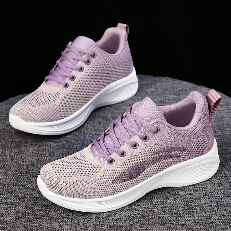 12179425.CNMR  女式休闲鞋 夏季透气飞织百搭休闲鞋shoes网鞋跑步鞋女