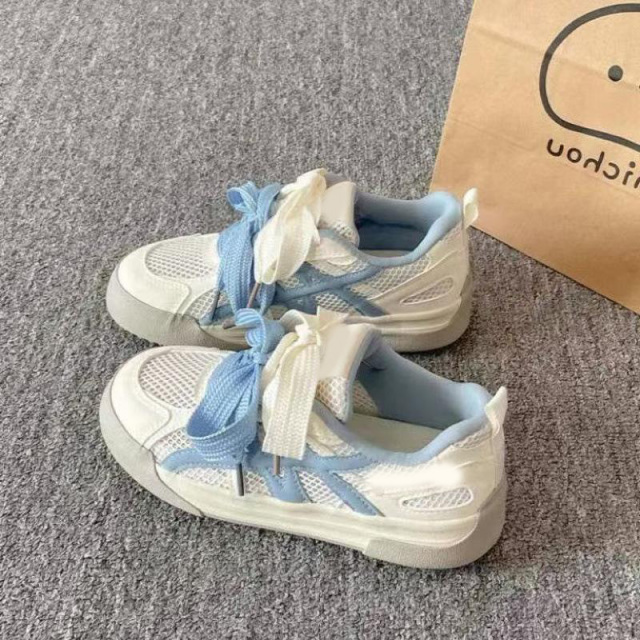 12604992.小众透气休闲女夏季鞋显脚小舒适休闲百搭鞋