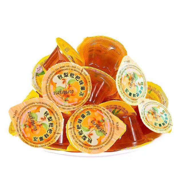12674372.【一口沦陷!吸溜一口 冰爽过瘾】秋梨枇杷味果冻500g/1000g/2000g(古法熬制 0脂肪轻食又解馋)