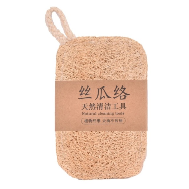12463576.【3个装】丝瓜络刷锅洗碗百洁布天然家用加厚沾油海绵清洁刷神器抹布厨房