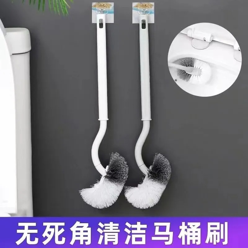 12490960.日式马桶刷无死角中性毛厕所刷洁厕刷马桶清洁刷卫生间酒店马桶刷