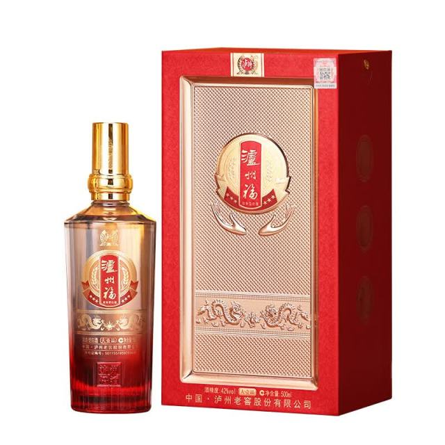 13686251.泸州福酒大壹品42度浓香型白酒500ml