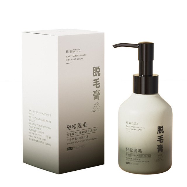 11388142.【热销】倾龄脱毛膏150g不留黑点温和不刺激去腿毛腋毛抑制毛发生长女