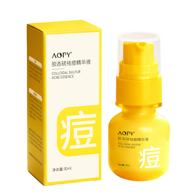 13084025.AOPY胶态硫祛痘精华液水杨酸烟酰胺淡化痘痘点涂草本祛痘精华液