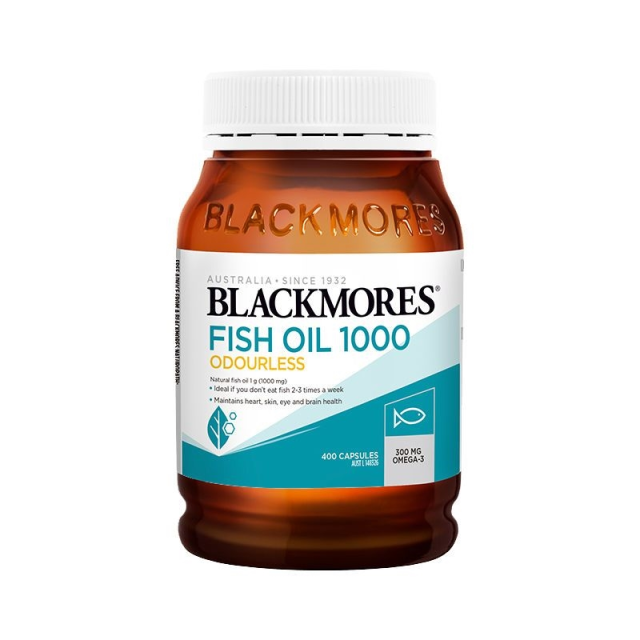 13096599.澳佳宝BLACKMORES无腥味omega3深海鱼油400粒