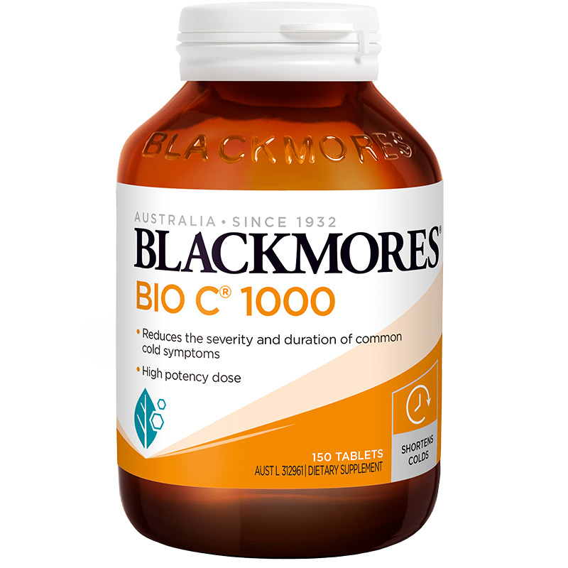 13200628.澳佳宝BLACKMORES活性维生素C1000mg150粒
