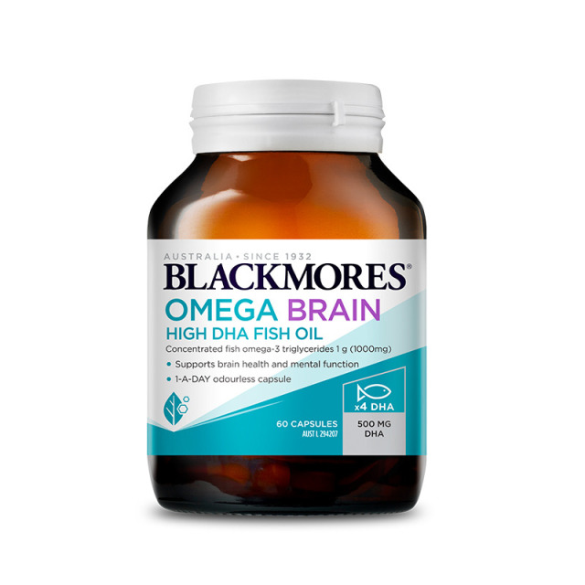 13533833.澳佳宝BLACKMORES深海DHA四倍鱼油60粒