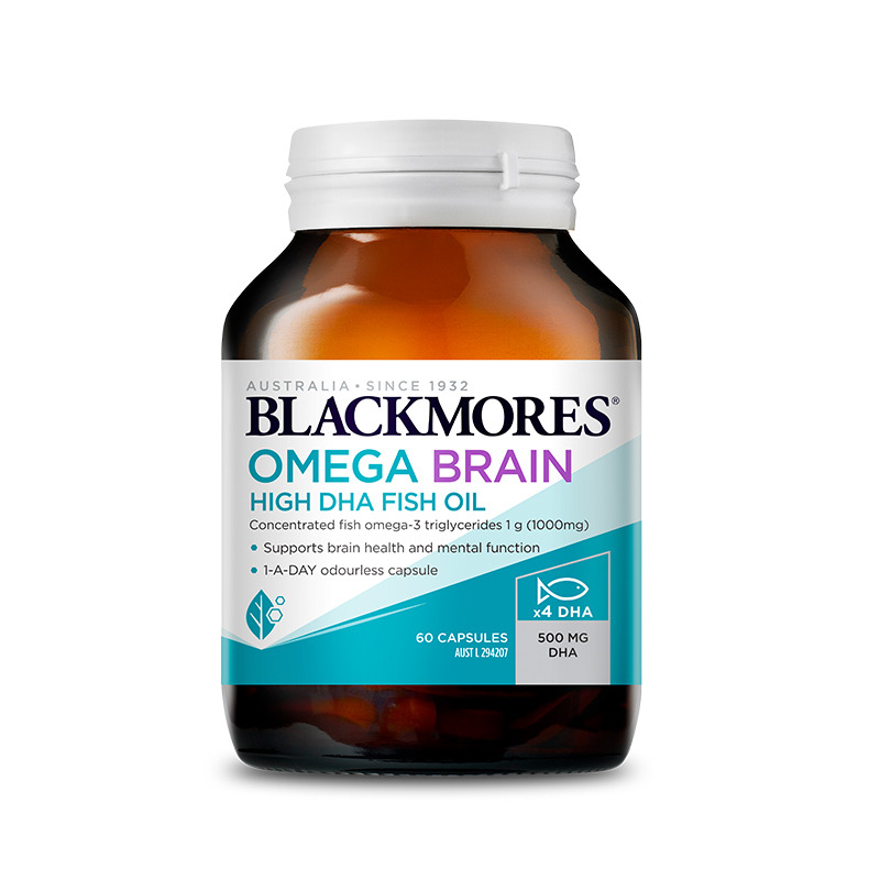13533833.澳佳宝BLACKMORES深海DHA四倍鱼油60粒