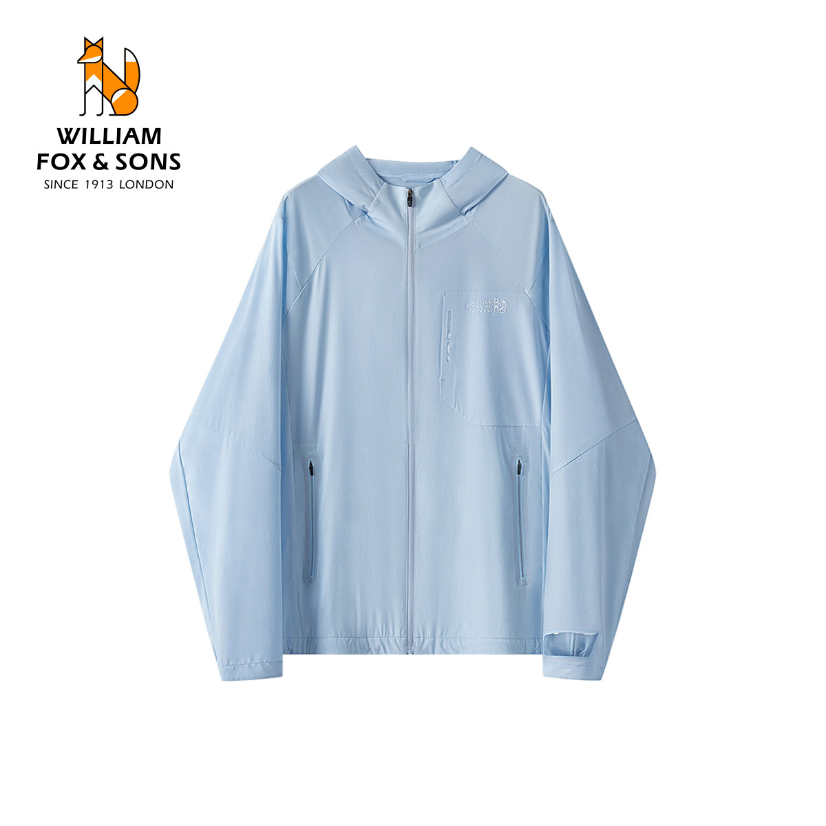 13376276.WILLIAM FOX&SONS 英国小狐狸 夏季冰弹系列男女时尚防晒衣服UPF50+