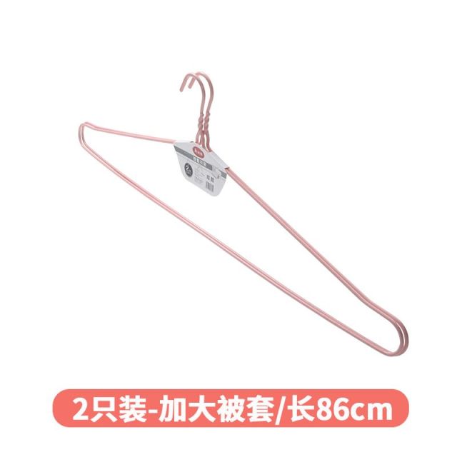 12609470.美丽雅衣架晒被子被单家用床单超大加粗实心晾衣架耐用加长被套