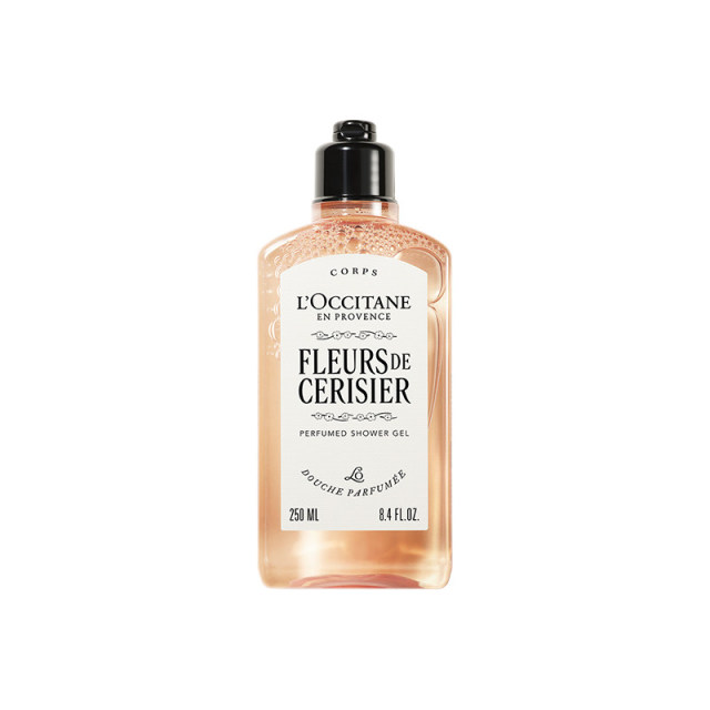 8710248.【专柜版】 欧舒丹甜蜜樱花沐浴啫喱250ml/500ml 清洁留香 滋润温和滋养 送男女友礼物