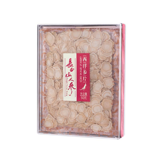 12427912.长白山人参西洋参片50g煲汤泡水软支切片送礼送领导老师春节中秋节