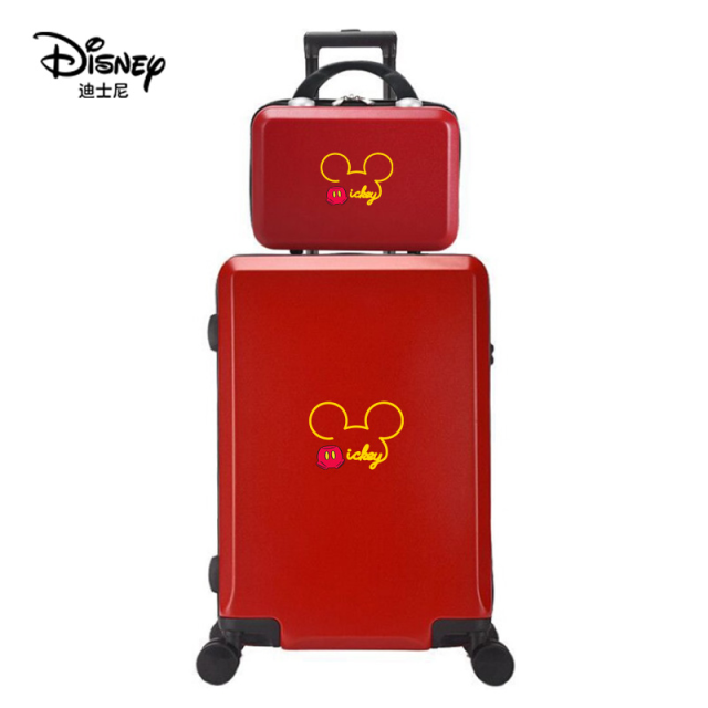 12716547.【顺丰包邮】Disney/迪士尼行李箱结婚陪嫁箱一对子母箱拉杆箱旅行箱