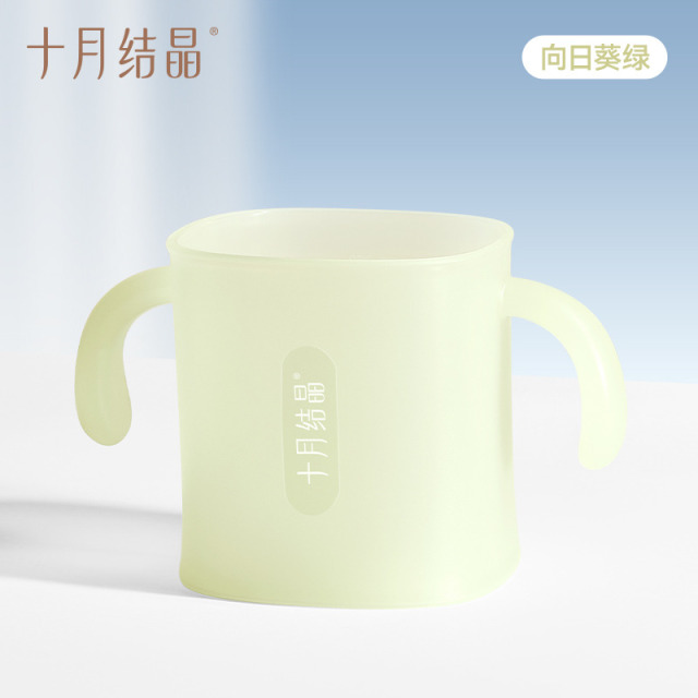 13108506.十月结晶儿童漱口杯刷牙杯子宝宝洗漱斜口牙刷杯子