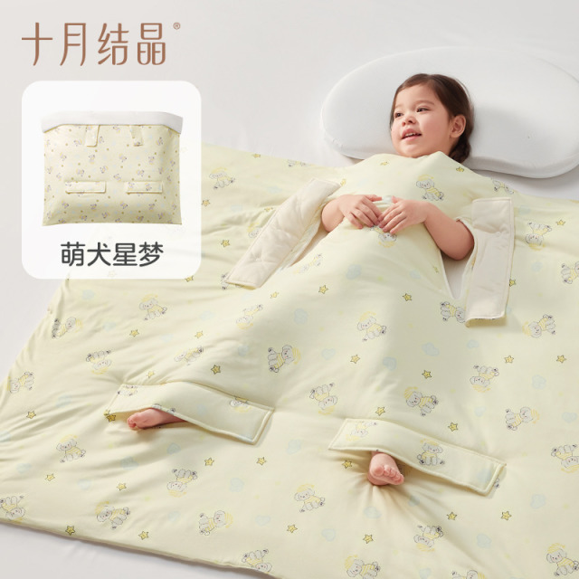 13333974.十月结晶儿童防踢被春夏季睡眠护肚防着凉宝宝睡袋夏凉被空调被
