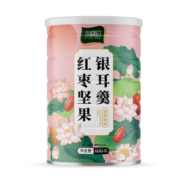 13242470.红枣坚果银耳羹冲泡饮品上班族早餐代餐营养坚果红枣500g