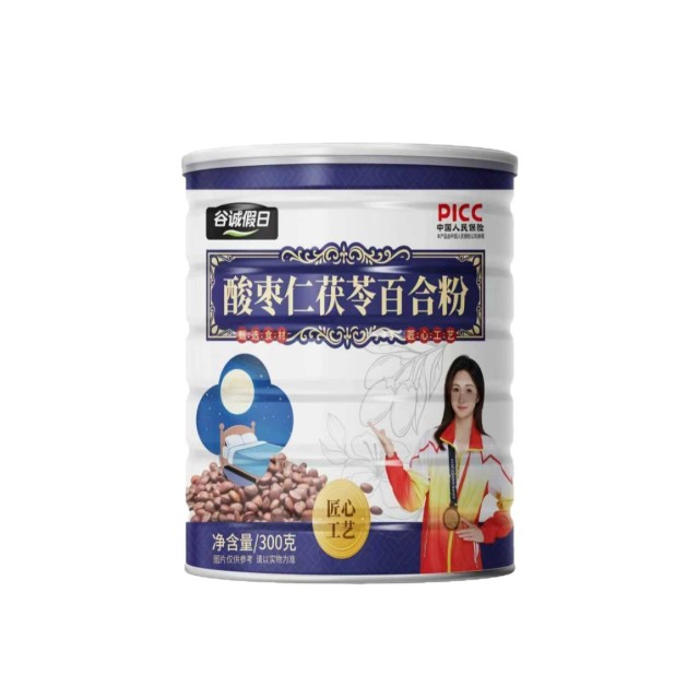 13245374.酸枣仁茯苓百合粉晚安养生代餐粉健康300g/罐