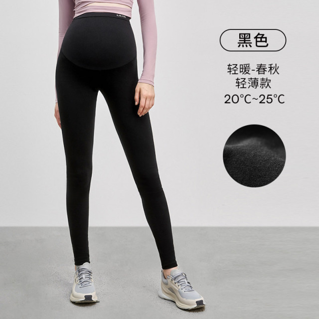 13286351.嫚熙糯糯棉孕妇打底裤孕期不勒肚孕妇瑜伽裤春夏外穿孕妇瑜伽裤