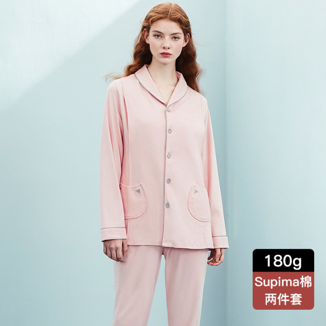 12761386.嫚熙月子服春夏薄款产后纯棉孕妇睡衣秋产妇5月份喂奶哺乳家居服
