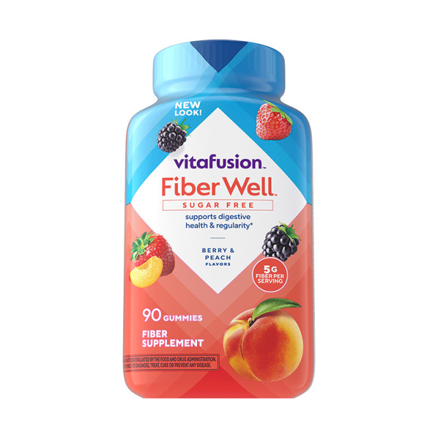 12699772.vitafusion成人果蔬纤维营养软糖90粒 有效期至2027-07-30
