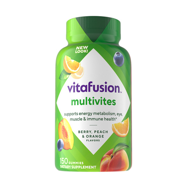 10772998.vitafusion成人多种复合维生素软糖150粒 有效期至2027/6/30