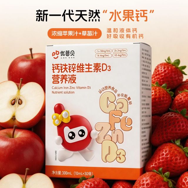 13350816.钙铁锌维生素D3营养液
