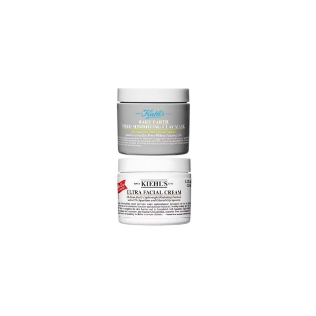 13672688.KIEHLS/科颜氏白泥面膜125ml+高保湿霜125ml深层净肤水油平衡效期：28年8月【南通/赣州仓发货】