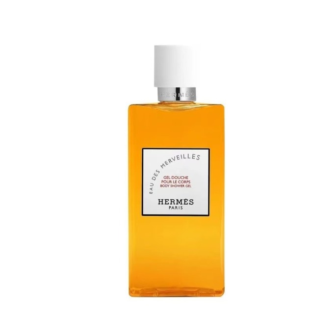 13733750.HERMES/爱马仕橘彩星光身体沐浴露200ml 柔润净肤 淡香萦绕 效期:27年7月【义乌仓发货】