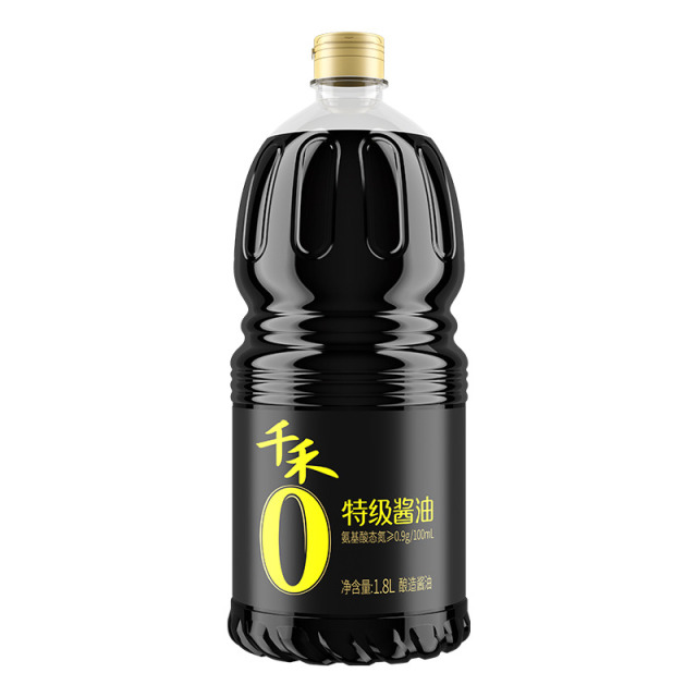12697727.【特级生抽】【酱香醇厚】千禾特级酱油1.8L零添加酿造