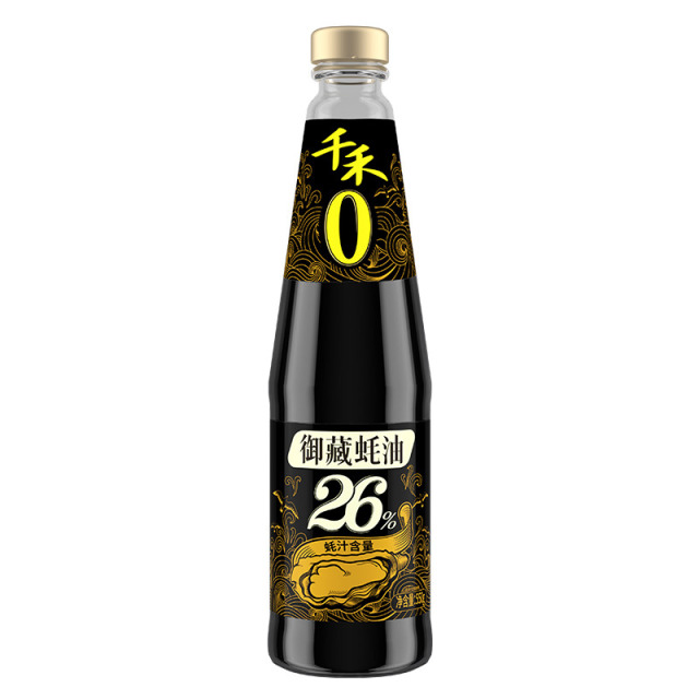 12697707.【蚝汁足】【真鲜美】千禾御藏26%蚝油550g