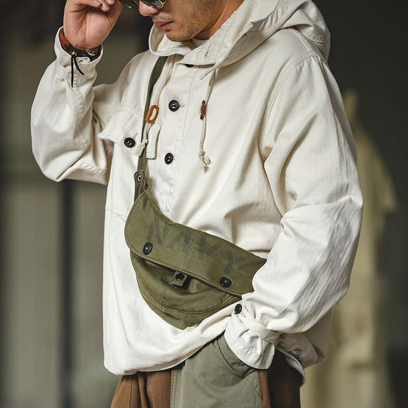 13153529.马登工装美式复古二战米白甲板服恶劣天气外套套头卫衣连帽衫男秋