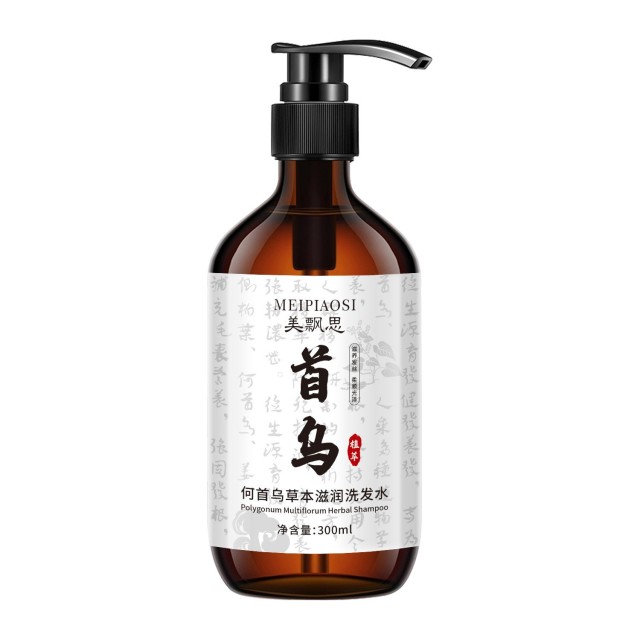 12767232.何首乌洗发水300ml/瓶草本滋养止痒清爽洗发植物滋养