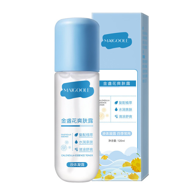 12771946.金盏花爽肤露深层补水120ml/瓶保湿清爽不油腻爽肤水