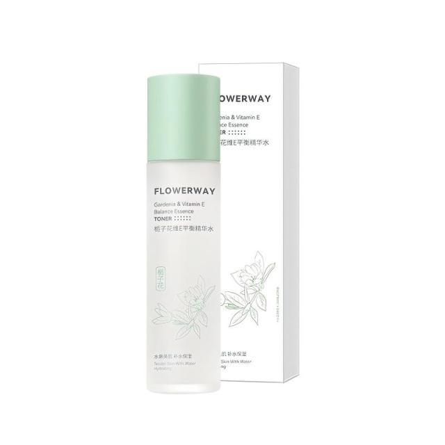 12774907.栀子花维E平衡精华水乳100ml/瓶补水保湿改善肌肤清爽