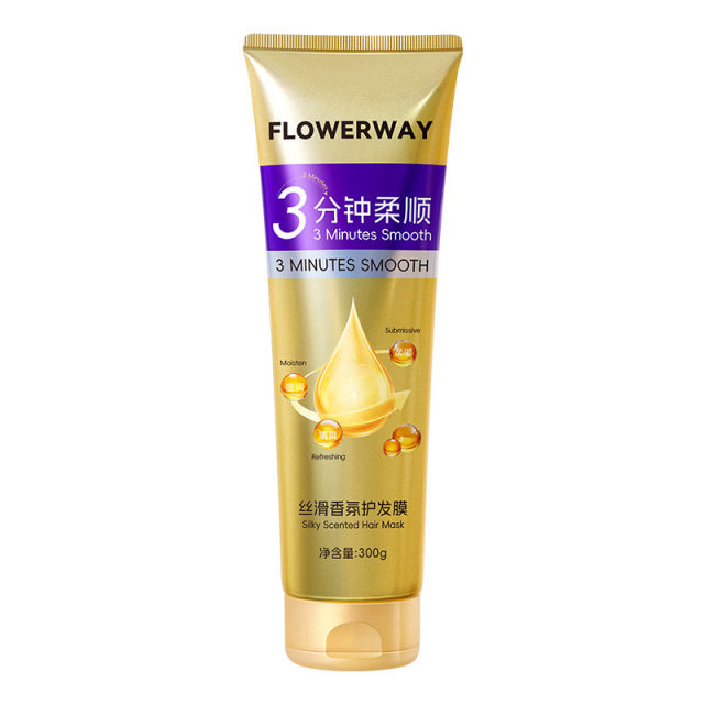 12774408.三分钟柔顺丝滑香氛护发膜300g/支头皮舒缓修护干枯毛躁