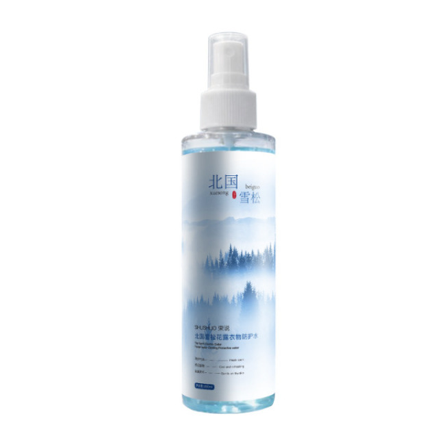 13180143.北国雪松花露衣物防护水200ml/瓶除异味呵护衣物抗静电香氛防护水