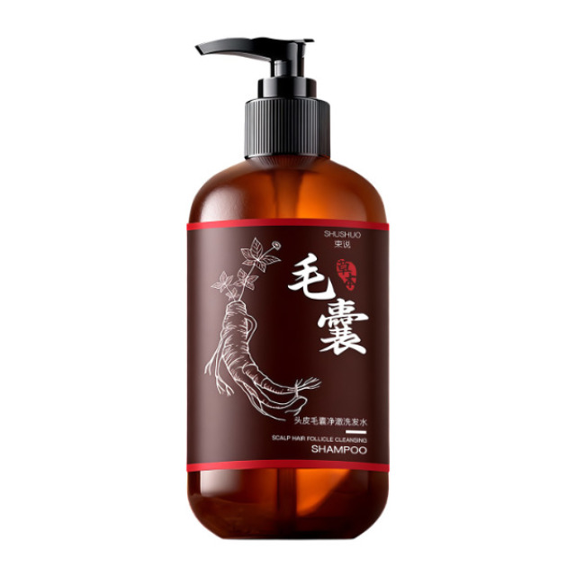 13179859.头皮毛囊净澈洗发水500ml/瓶柔顺护发清爽芳香温和毛囊清洁洗发水