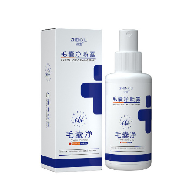 13213857.毛囊净喷雾30ml/瓶深层清洁去屑止痒温和不刺激控油免洗喷雾