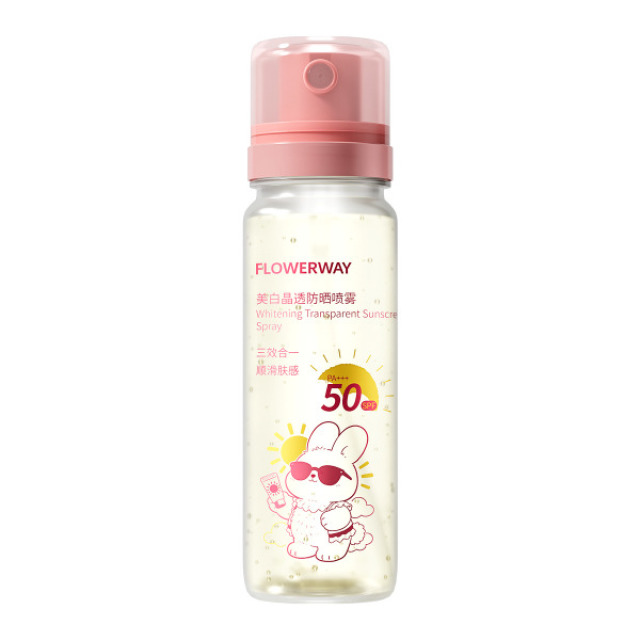 13265815.美白冰爽防晒喷雾90ml/瓶防水防紫外线小巧便捷儿童377防晒