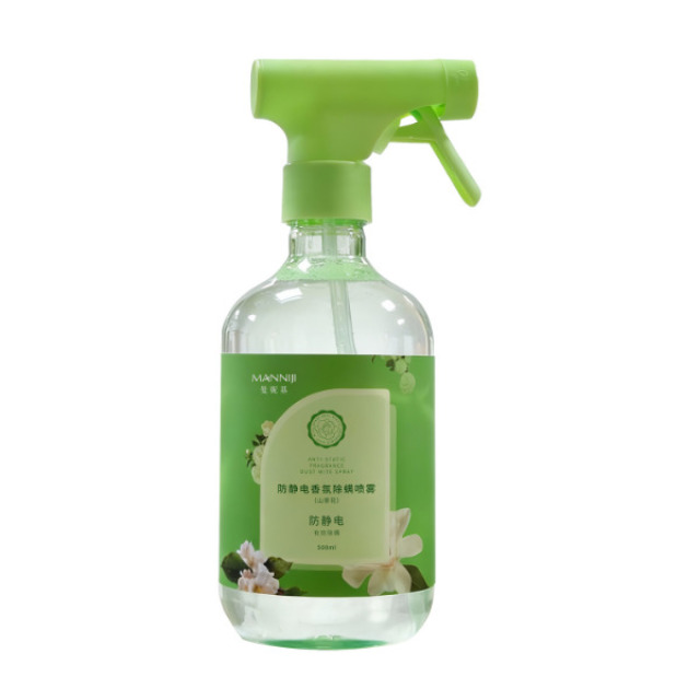 13344150.防静电香氛除螨喷雾500ml/瓶除螨呵护衣物防静电山茶花香氛喷雾