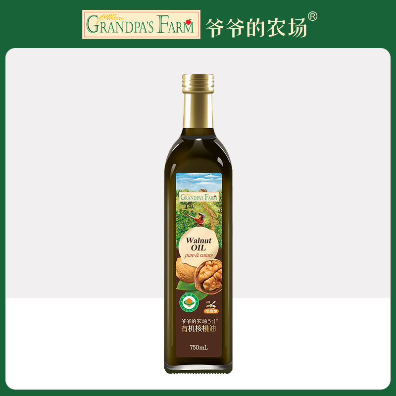12359435.爷爷的农场 有机核桃油750ml